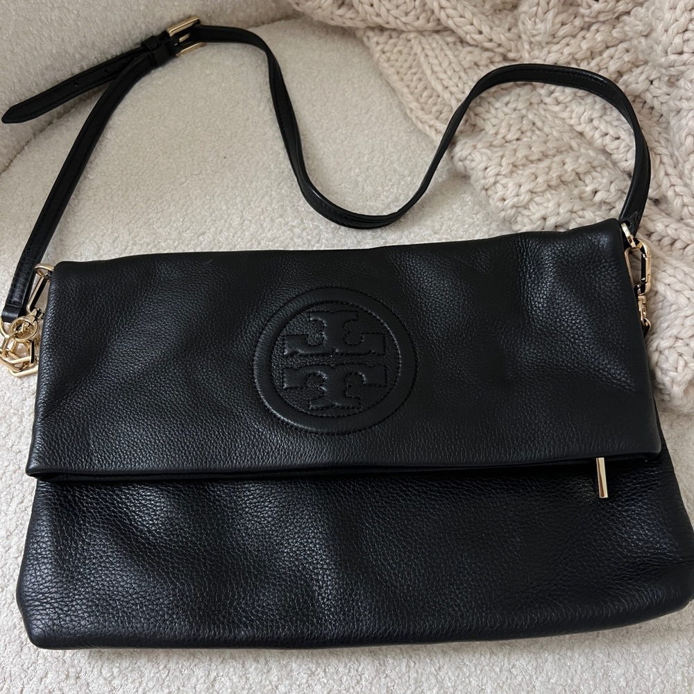 Tory Burch Black / Gold Purse